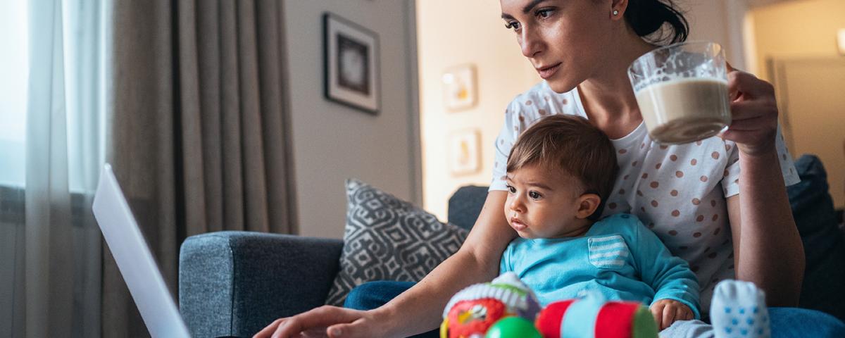 Working at home mom with kid financial planning