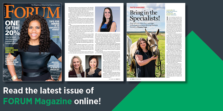Read the latest issue of FORUM Magazine online!